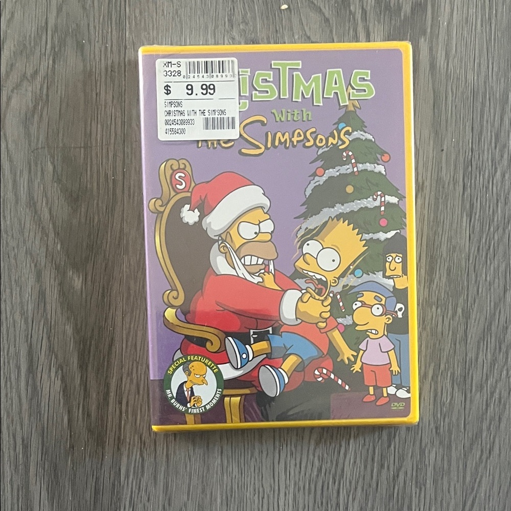 Christmas with The Simpsons DVD